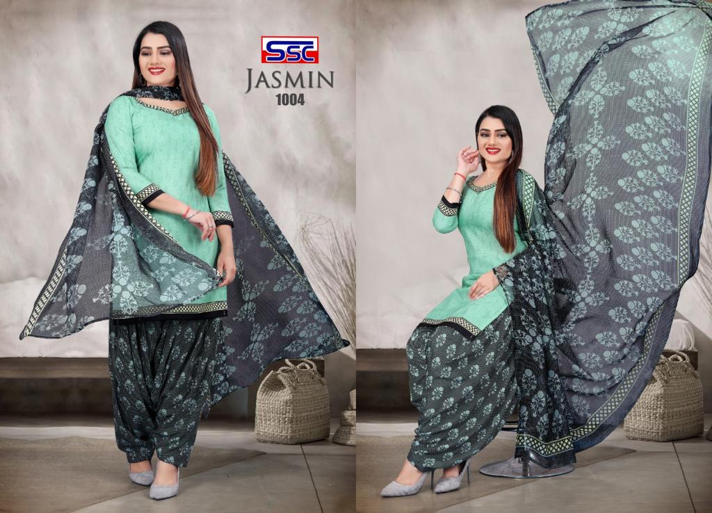 Ssc Jasmin 25 Casual Wear Wholesale Dress Material Collection